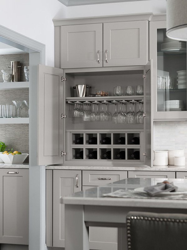 Detalhe de projeto de marcenaria